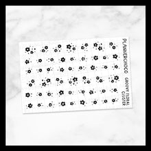 Load image into Gallery viewer, Groovy Floral / Cluster Deco / Foiled