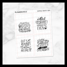 Load image into Gallery viewer, Coffee / Quote Full Box 4.0 / Foiled