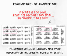 Load image into Gallery viewer, Custom Scripts / Foiled