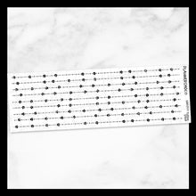 Load image into Gallery viewer, Groovy Floral / Divider Strip / Foiled