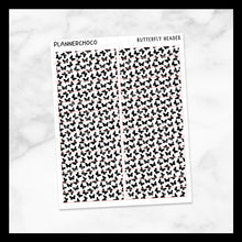 Load image into Gallery viewer, Butterfly / Solid Pattern Header 1.0 / Foiled
