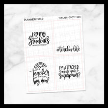 Load image into Gallery viewer, Teacher / Quote Full Box 5.0 / Foiled