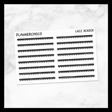 Load image into Gallery viewer, Lace / Half Header 1.0 / Foiled