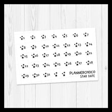 Load image into Gallery viewer, Star / Date 1.0 / Foiled