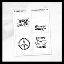 Load image into Gallery viewer, Groovy / Quote Full Box 1.0 / Foiled