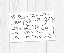 Load image into Gallery viewer, Heart Arrow / Deco / Foiled