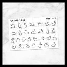 Load image into Gallery viewer, Rabbit / Line Deco / Foiled