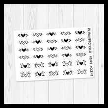 Load image into Gallery viewer, Heart / Accent Deco / Foiled