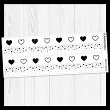 Load image into Gallery viewer, Heart / Washi / Foiled