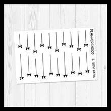 Load image into Gallery viewer, Solid Bow / Hanging Deco / Foiled