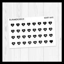 Load image into Gallery viewer, Heart / Date 2.0 / Foiled