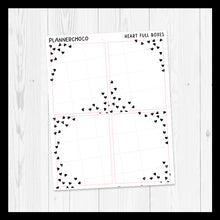 Load image into Gallery viewer, Heart V2 / Confetti Full Box 2.0 / Foiled