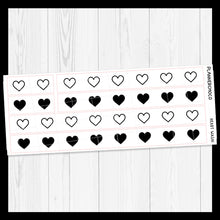 Load image into Gallery viewer, Heart / Solid Washi / Foiled