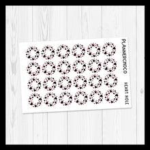 Load image into Gallery viewer, Heart / Hole Reinforcements / Foiled