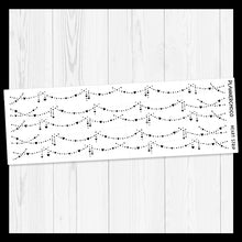 Load image into Gallery viewer, Heart / Garland Dangle Strip / Foiled