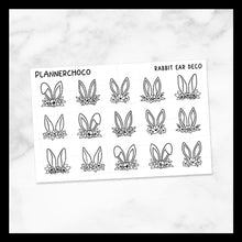 Load image into Gallery viewer, Bunny Ear / Floral Deco / Foiled