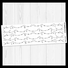 Load image into Gallery viewer, Star / Garland Dangle Strip / Foiled