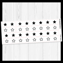 Load image into Gallery viewer, Star / Solid Mini washi / Foiled