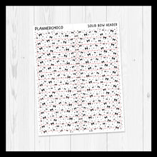 Load image into Gallery viewer, Solid Bow / Confetti Header / Foiled