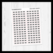 Load image into Gallery viewer, Solid Bow / Solid Header 1.0 / Foiled