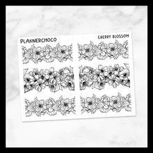 Load image into Gallery viewer, Cherry Blossom / Thick Deco Divider / Foiled