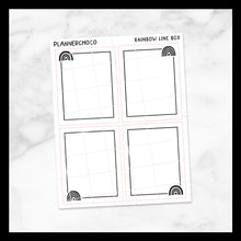 Load image into Gallery viewer, Rainbow / Line Full Box / Foiled