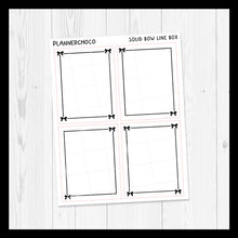 Load image into Gallery viewer, Solid Bow / Line Full Box 2.0 / Foiled