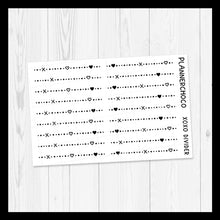 Load image into Gallery viewer, Xoxo / Divider / Foiled