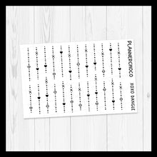 Load image into Gallery viewer, Xoxo / Dangle / Foiled