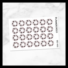 Load image into Gallery viewer, Bee / Hole Reinforcements / Foiled