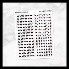 Load image into Gallery viewer, Butterfly / Solid Header / Foiled