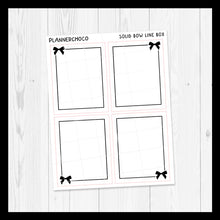 Load image into Gallery viewer, Solid Bow / Corner Full Box / Foiled