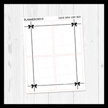 Load image into Gallery viewer, Solid Bow / Line Full Box 3.0 / Foiled