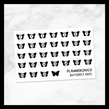 Load image into Gallery viewer, Butterfly / Date / Foiled