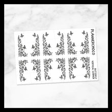 Load image into Gallery viewer, Butterfly / Vertical Corner / Foiled