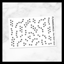 Load image into Gallery viewer, Paw Print / Deco / Foiled