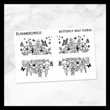 Load image into Gallery viewer, Butterfly / Half Floral / Foiled