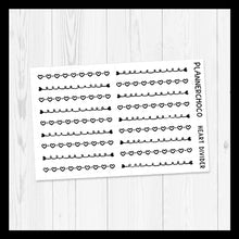 Load image into Gallery viewer, Heart / Deco Divider 4.0 / Foiled