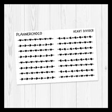 Load image into Gallery viewer, Heart / Deco Divider 3.0 / Foiled