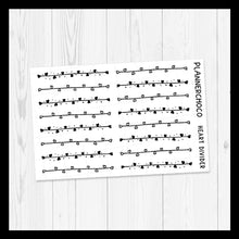 Load image into Gallery viewer, Heart / Deco Divider 1.0 / Foiled