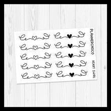 Load image into Gallery viewer, Heart / Swirl Divider 2.0 / Foiled