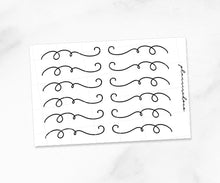 Load image into Gallery viewer, Swirl Divider 1 / Foiled