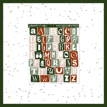 Load image into Gallery viewer, Vintage Christmas / Journaling Kit
