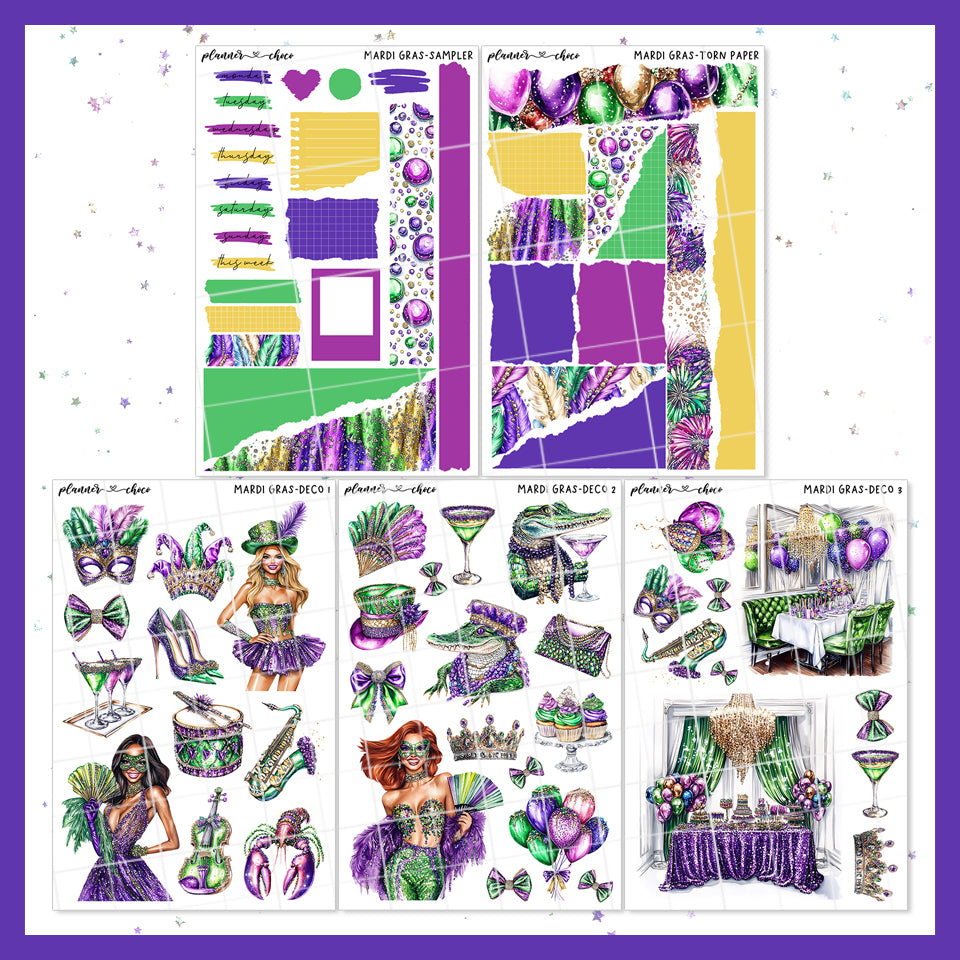 Mardi Gras / Journaling Kit