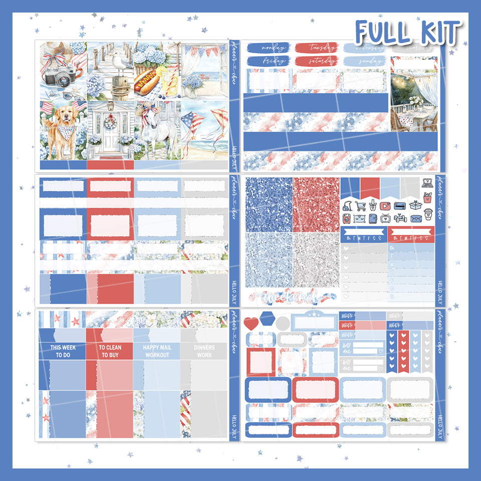 Hello July / Weekly Kit