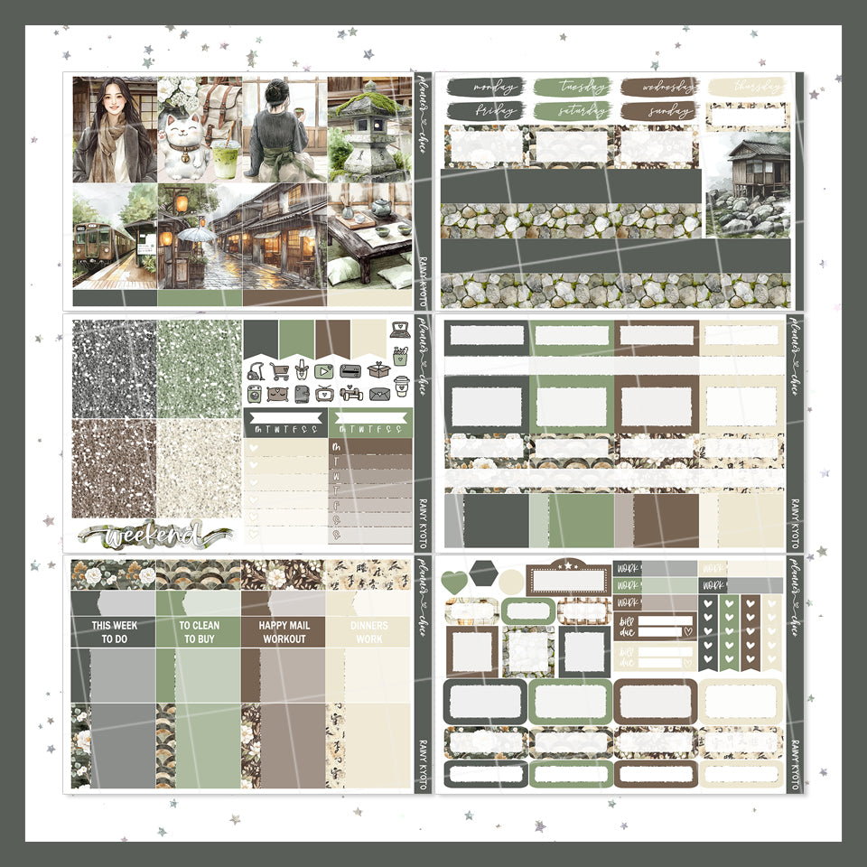 Rainy Kyoto / Weekly Kit