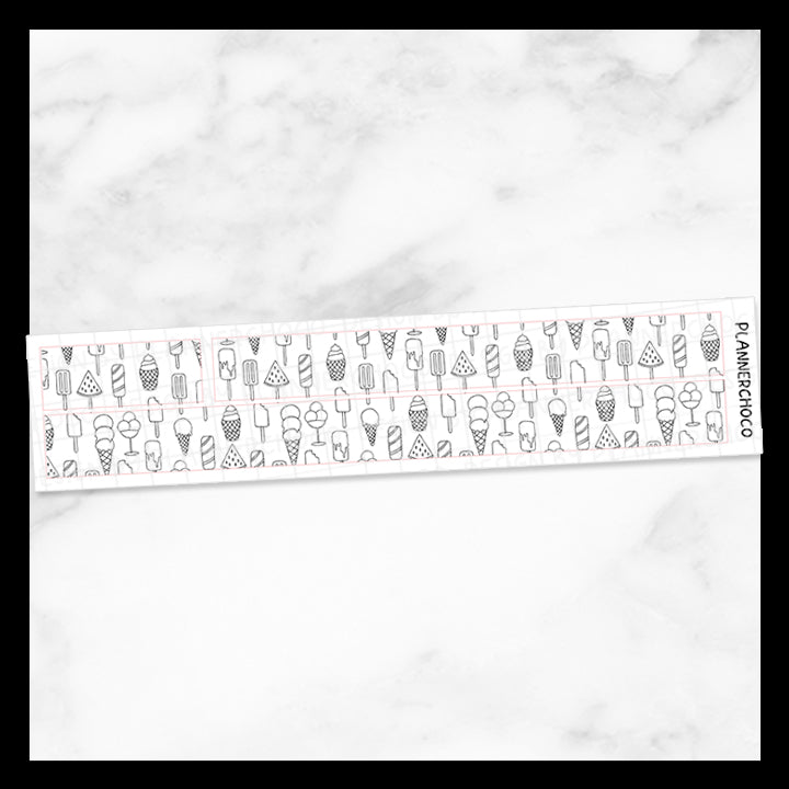 Ice Cream / Washi 2.0 / Foiled