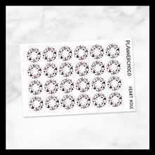 Load image into Gallery viewer, Heart V3 / Hole Reinforcements / Foiled
