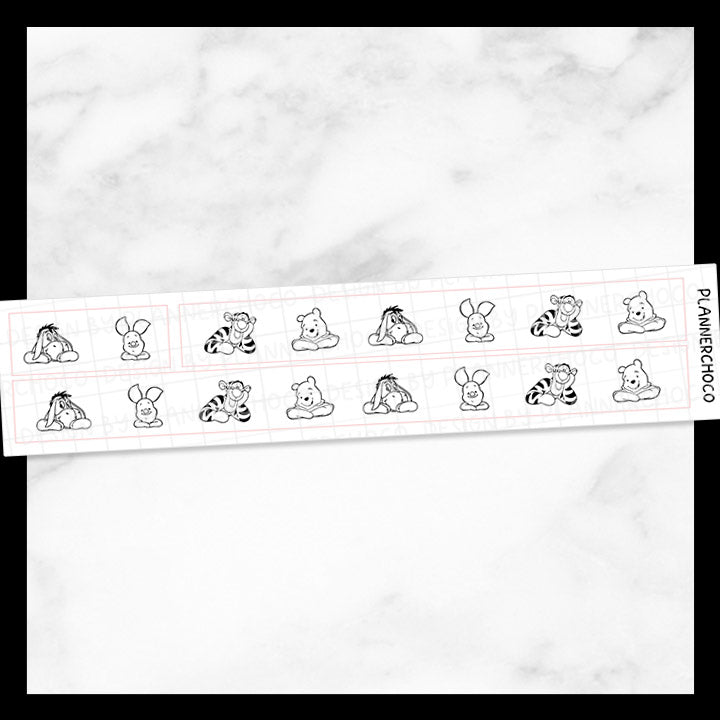 Pooh / Washi 3.0 / Foiled