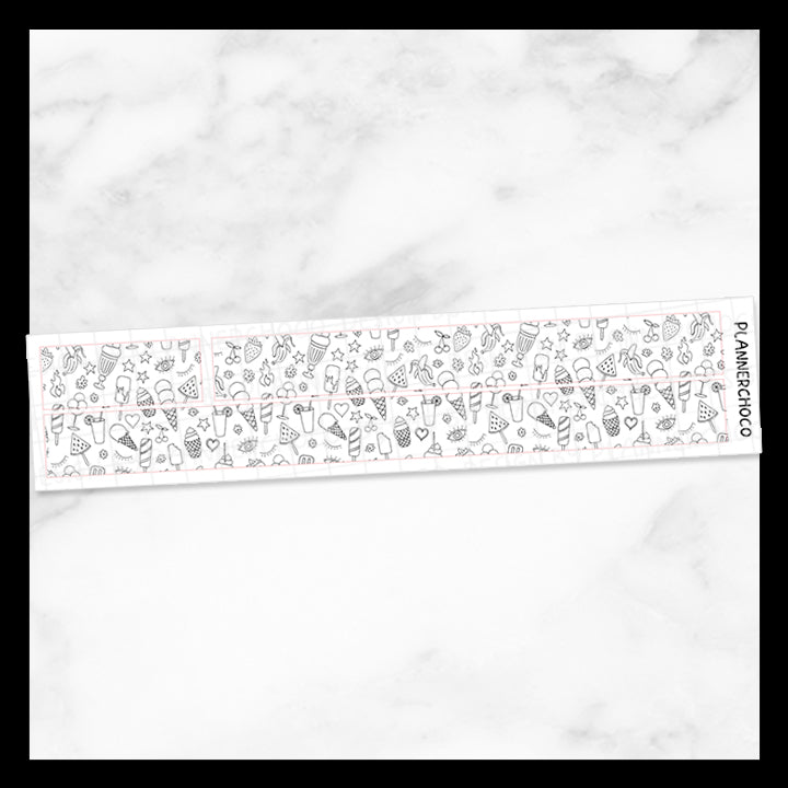 Ice Cream / Washi 3.0 / Foiled